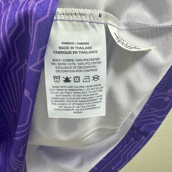 Nike Lebron x Space Jam 2 A New Legacy Goon Squad Jersey DJ3872-560 Purple Grape - Picture 3 of 6